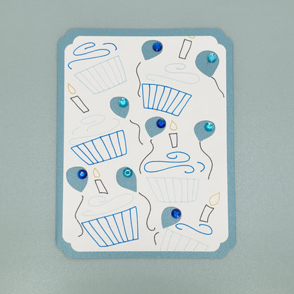 Cupcake Birthday Cards (4 Pack)